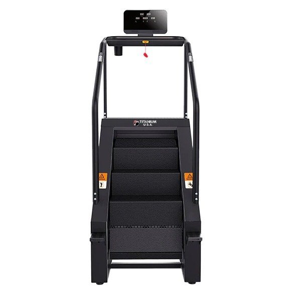 Titanium Predator Commercial Stair Climber – LED Console