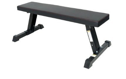 Body Iron Foldable Flat Bench