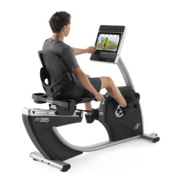R35 Recumbent Bike with 14" HD Touchscreen Display - Image 3