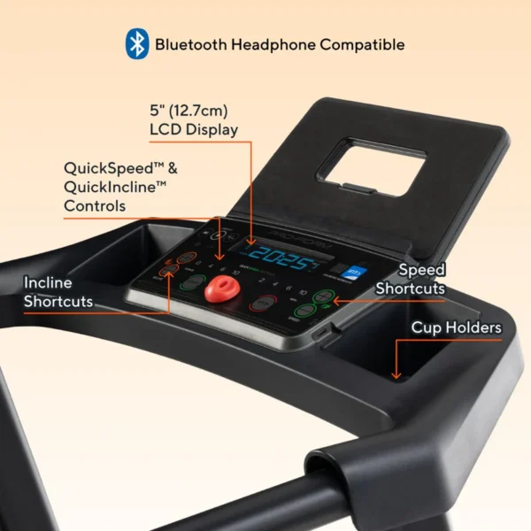 Sport Compact Running Treadmill - Image 3