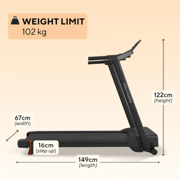 Sport Compact Running Treadmill - Image 2